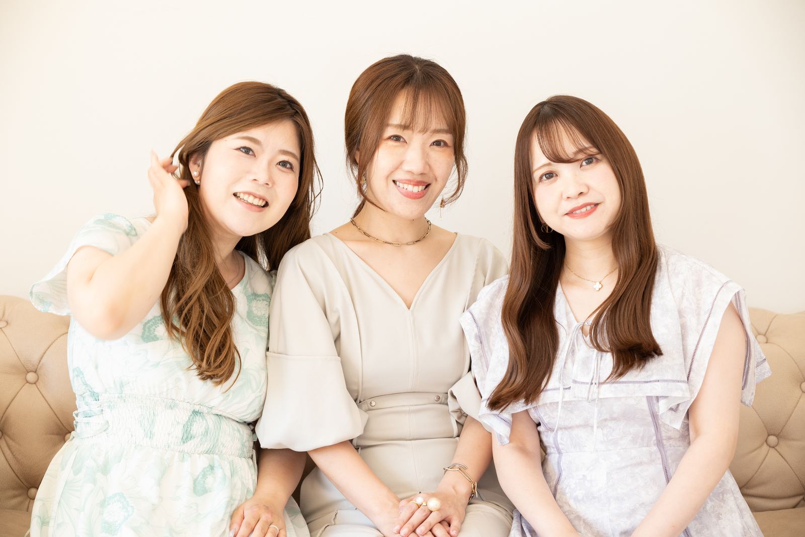 3人での撮影カット